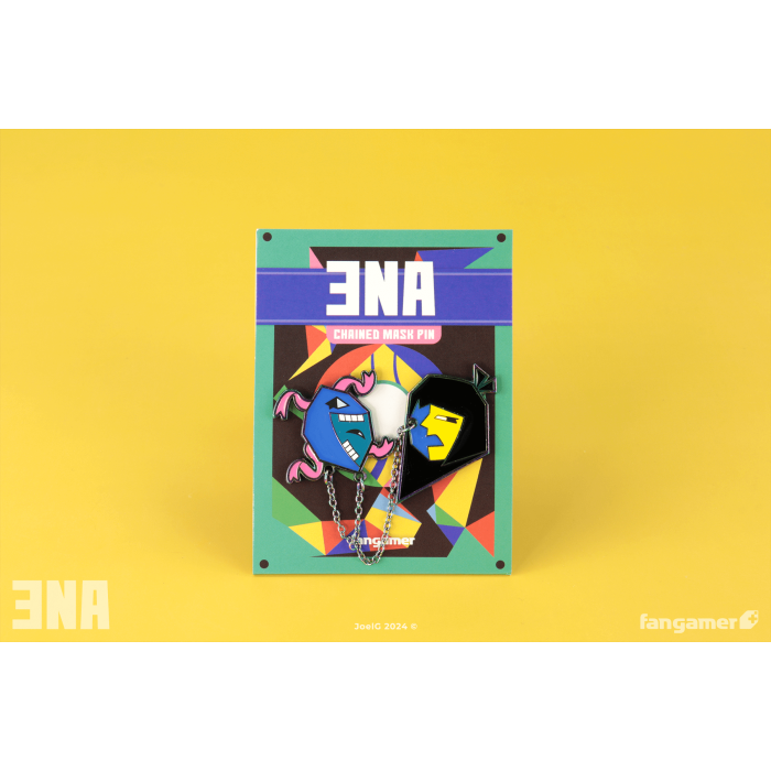 Аксессуары: Пин ENA (ENA Chained Mask Pin) от Fangamer в магазине GameBuy, номер фото: 1