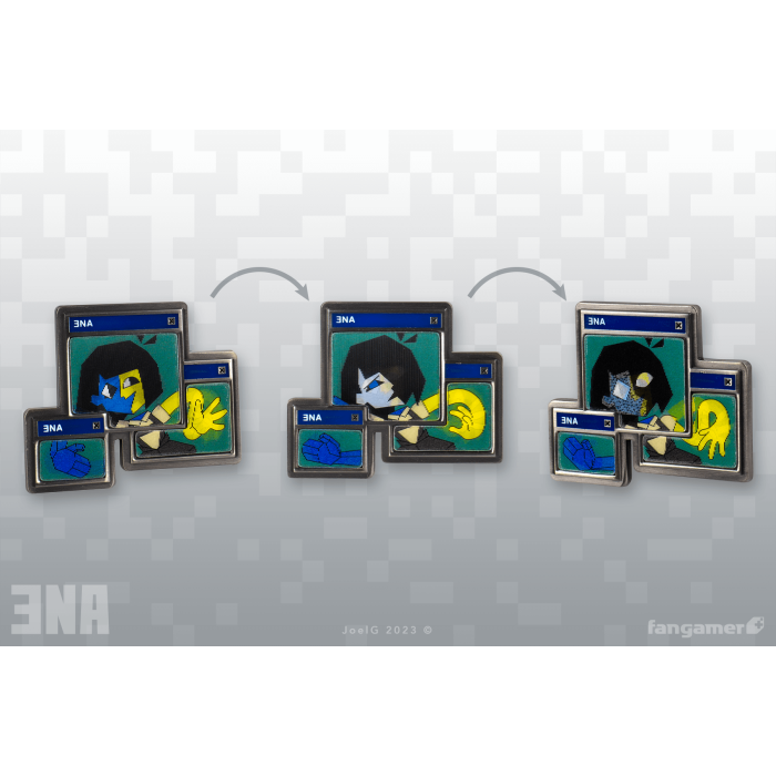 Аксессуары: Пин ENA (ENA Lenticular Pin) от Fangamer в магазине GameBuy