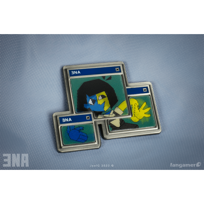 Аксессуары: Пин ENA (ENA Lenticular Pin) от Fangamer в магазине GameBuy, номер фото: 2