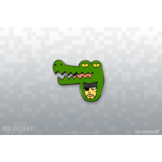 Пін Metal Gear Solid (Croc Cap Pin)