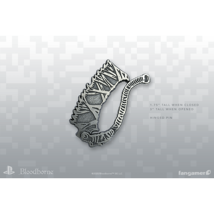 Аксесуари: Пін Bloodborne (Saw Cleaver Hinged Pin) від Fangamer у магазині GameBuy