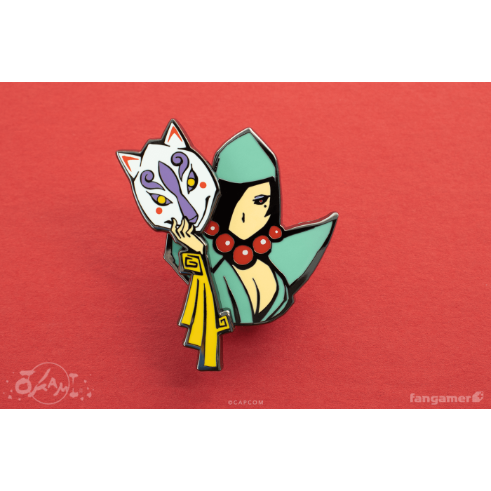 Аксесуари: Пін Okami (Foxy Lady Pin) від Fangamer у магазині GameBuy, номер фото: 2