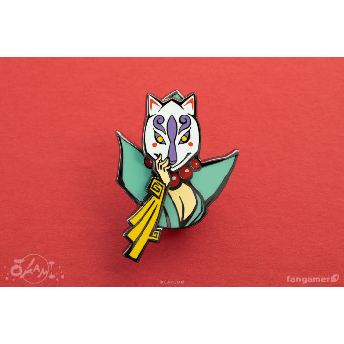 Аксесуари: Пін Okami (Foxy Lady Pin) від Fangamer у магазині GameBuy, номер фото: 3