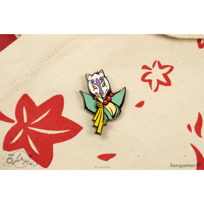 Аксесуари: Пін Okami (Foxy Lady Pin) від Fangamer у магазині GameBuy, номер фото: 4