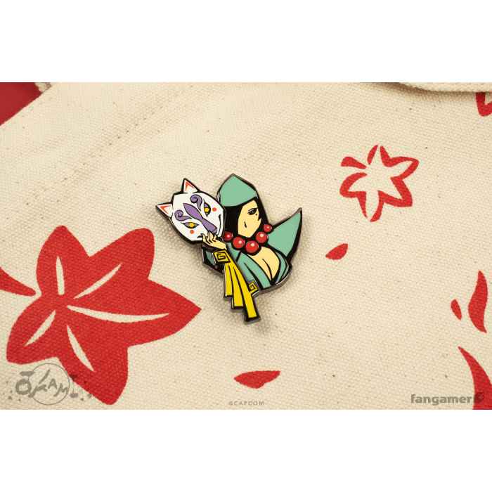 Аксесуари: Пін Okami (Foxy Lady Pin) від Fangamer у магазині GameBuy, номер фото: 5