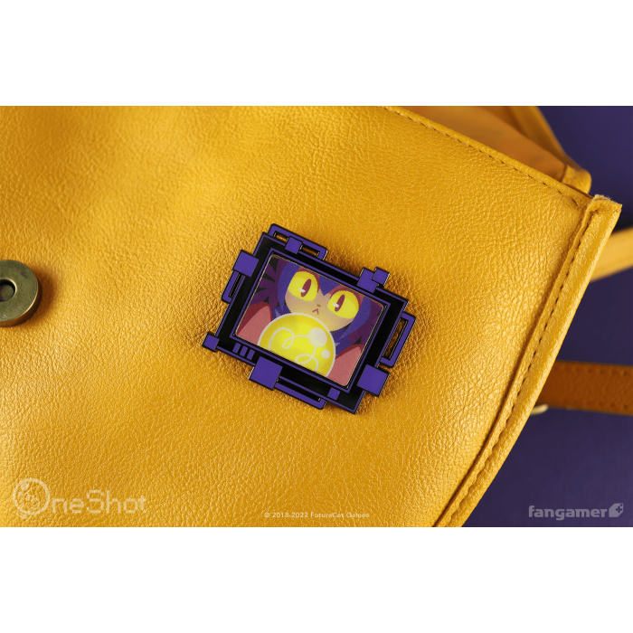 Аксессуары: Пин OneShot (World Machine lenticular pin) от Fangamer в магазине GameBuy, номер фото: 1