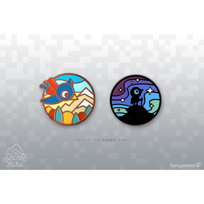 Аксессуары: Набор пинов A Short Hike (Soaring Vistas Pin Set) от Fangamer в магазине GameBuy