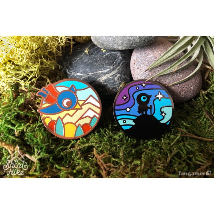 Аксессуары: Набор пинов A Short Hike (Soaring Vistas Pin Set) от Fangamer в магазине GameBuy, номер фото: 2