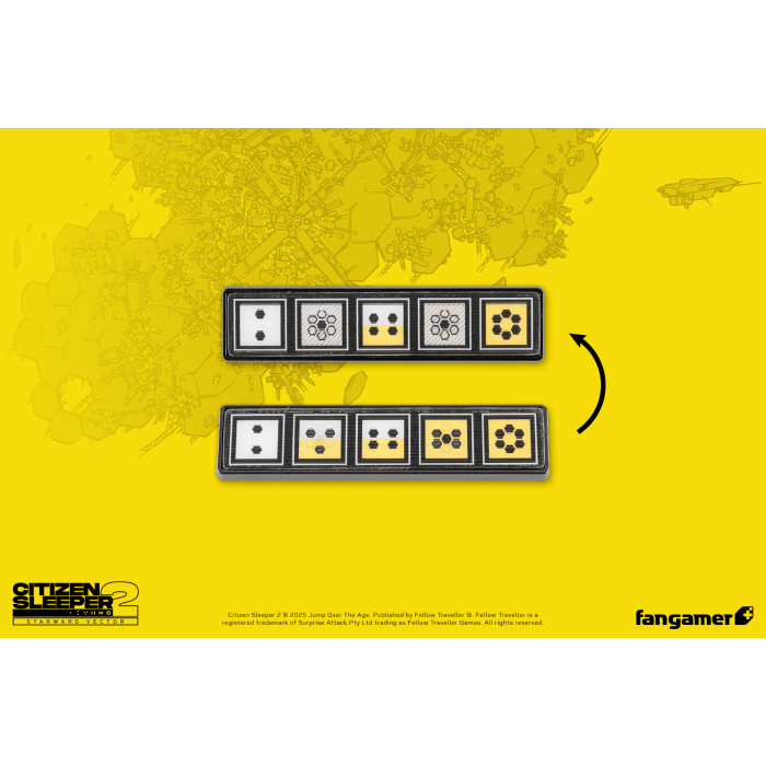 Аксессуары: Набор пинов Citizen Sleeper 2 (Dice Pin Set) от Fangamer в магазине GameBuy, номер фото: 1