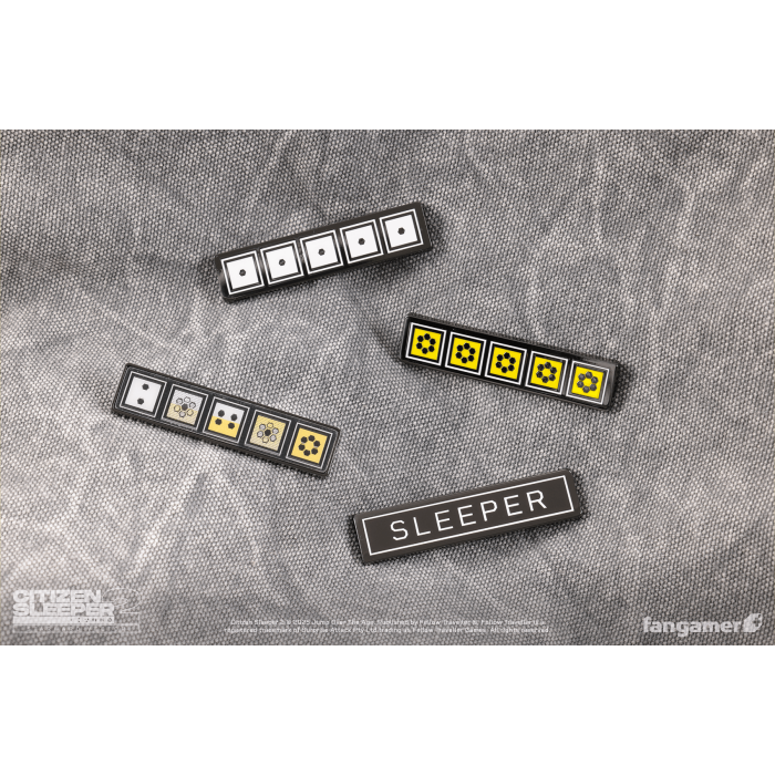 Аксессуары: Набор пинов Citizen Sleeper 2 (Dice Pin Set) от Fangamer в магазине GameBuy, номер фото: 4