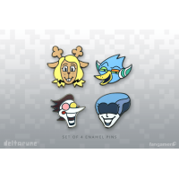 Набор пинов DELTARUNE (Character Pin Set 3)