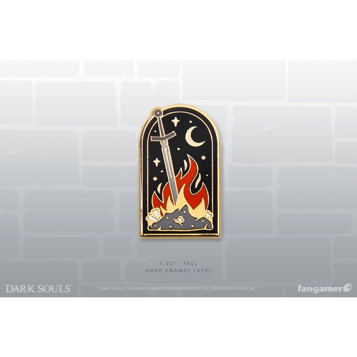 Аксессуары: Пин DARK SOULS (Bonfire Enamel Pin) от Fangamer в магазине GameBuy