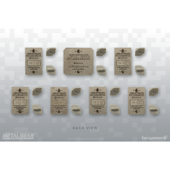 Аксессуары: Набор пинов Metal Gear Solid (Codec Lenticular Pin Set) от Fangamer в магазине GameBuy, номер фото: 2