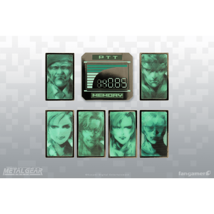 Аксессуары: Набор пинов Metal Gear Solid (Codec Lenticular Pin Set) от Fangamer в магазине GameBuy