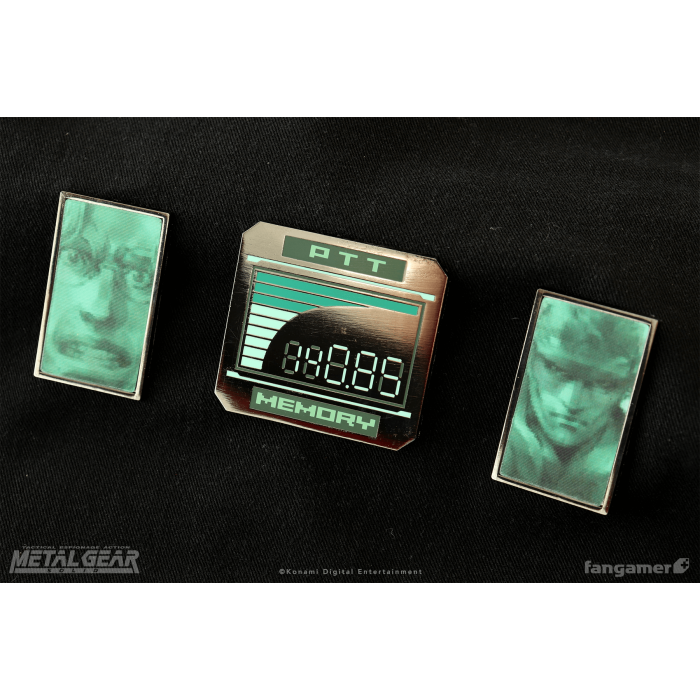 Аксессуары: Набор пинов Metal Gear Solid (Codec Lenticular Pin Set) от Fangamer в магазине GameBuy, номер фото: 3