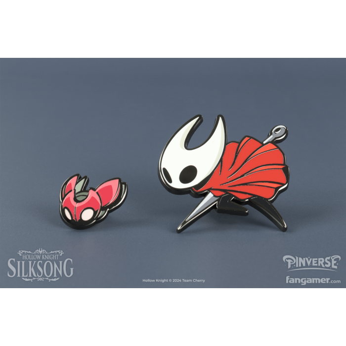 Аксесуари: Набір пінів Hollow Knight (Hornet Pin Pack) від Fangamer у магазині GameBuy, номер фото: 1