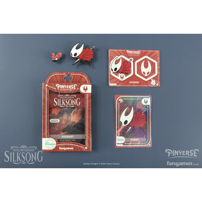 Аксесуари: Набір пінів Hollow Knight (Hornet Pin Pack) від Fangamer у магазині GameBuy, номер фото: 4