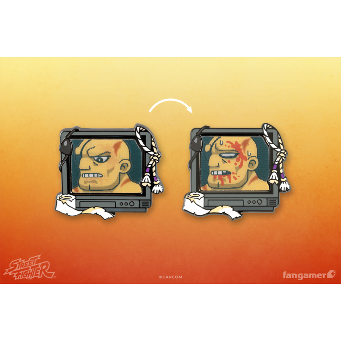 Аксессуары: Пин Street Fighter (Street Fighter Buddies Lenticular Pin: Sagat) от Fangamer в магазине GameBuy