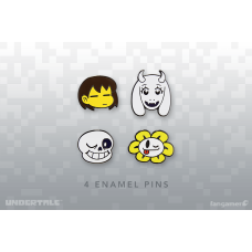Набір пінів UNDERTALE (Character Pins Set 1)
