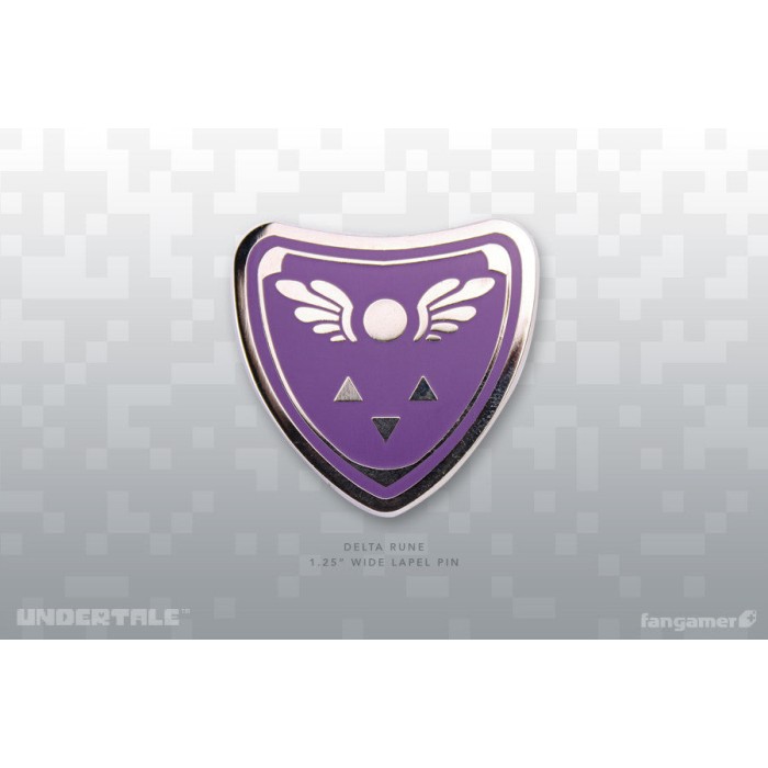 Аксессуары: Пин UNDERTALE (Delta Rune Lapel Pin) от Fangamer в магазине GameBuy