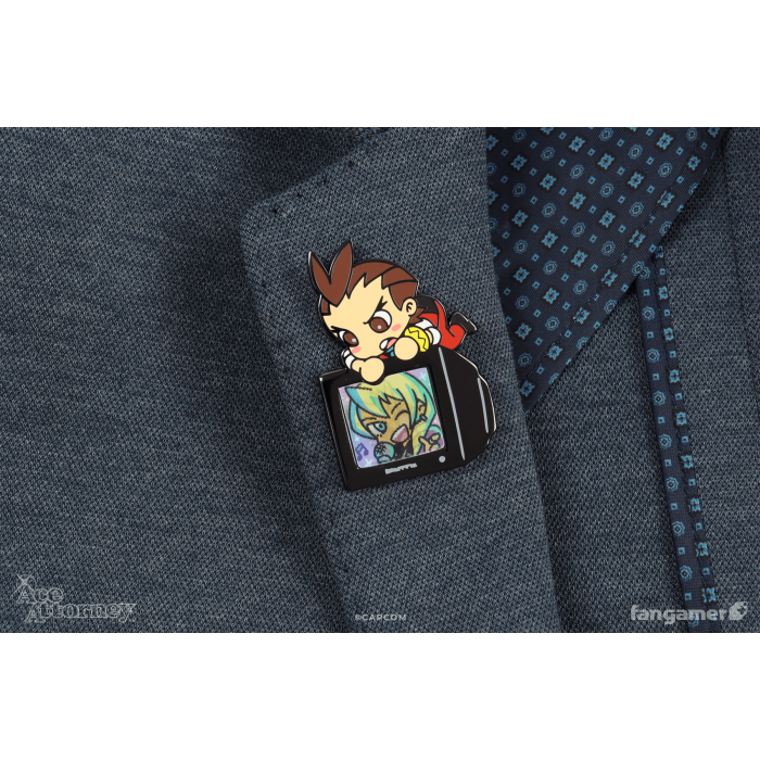 Аксесуари: Пін Ace Attorney (Let's Rock! Lenticular Pin) від Fangamer у магазині GameBuy, номер фото: 3