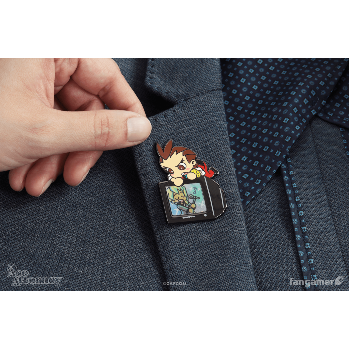 Аксесуари: Пін Ace Attorney (Let's Rock! Lenticular Pin) від Fangamer у магазині GameBuy, номер фото: 2