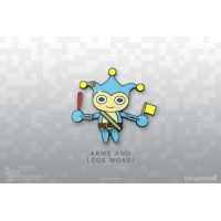 Пін Ace Attorney (Blue Badger Dancing Pin)