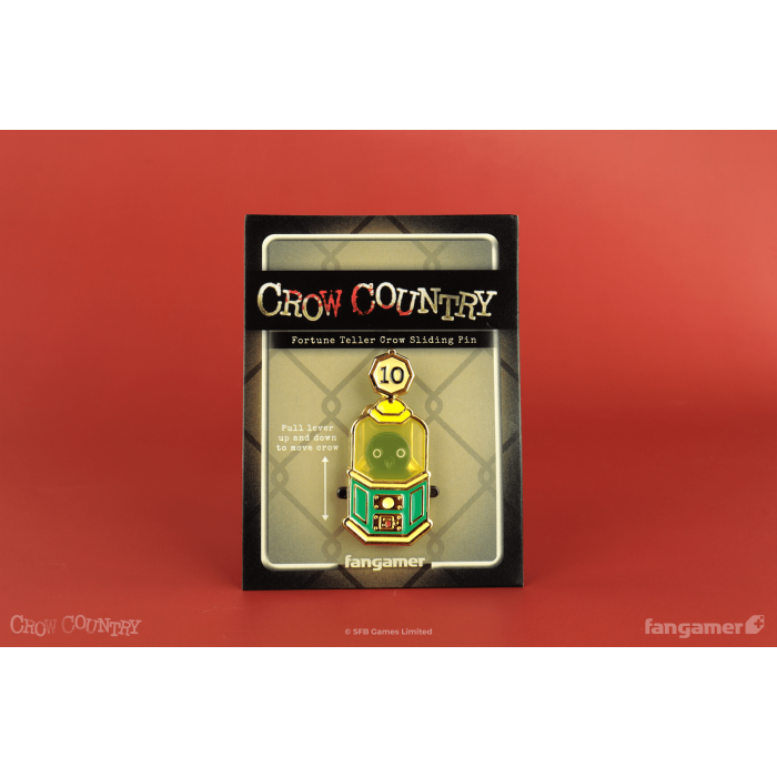 Аксессуары: Пин Crow Country (Fortune Teller Crow Sliding Pin) от Fangamer в магазине GameBuy, номер фото: 3