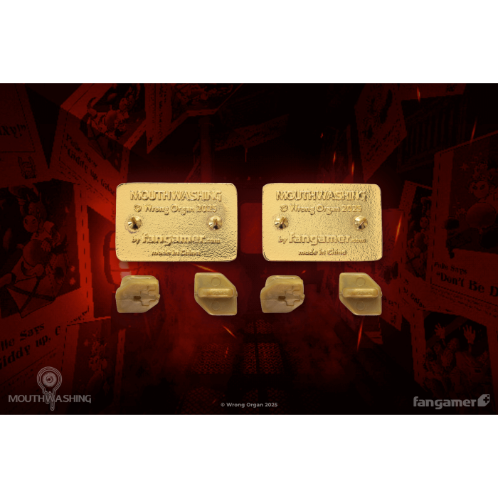 Аксесуари: Пін MOUTHWASHING (Daisuke and Swansea ID Card Pin Set) від Fangamer у магазині GameBuy, номер фото: 1