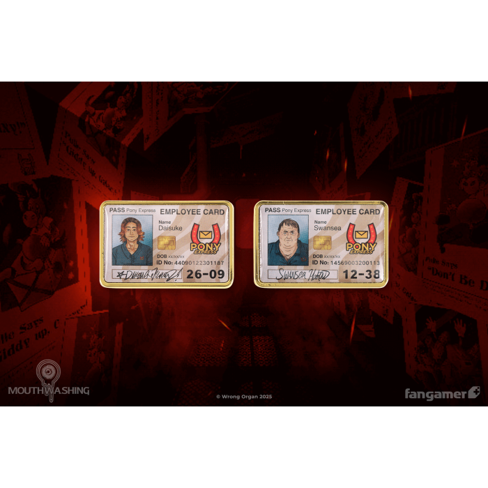 Аксесуари: Пін MOUTHWASHING (Daisuke and Swansea ID Card Pin Set) від Fangamer у магазині GameBuy