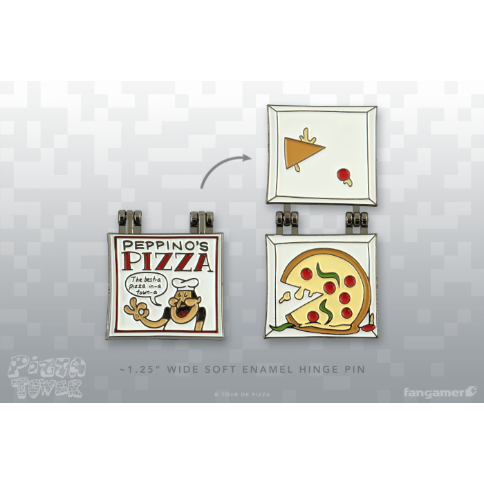 Аксесуари: Пін Pizza Tower (Best-a Pizza Hinged Pin) від Fangamer у магазині GameBuy