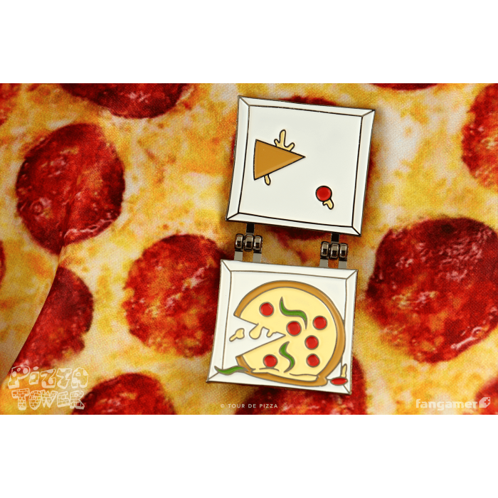 Аксесуари: Пін Pizza Tower (Best-a Pizza Hinged Pin) від Fangamer у магазині GameBuy, номер фото: 2