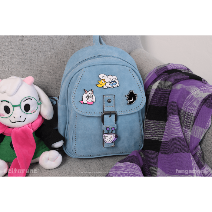 Аксессуары: Набор пинов DELTARUNE (DELTARUNE Character Pin Set 4) от Fangamer в магазине GameBuy, номер фото: 3