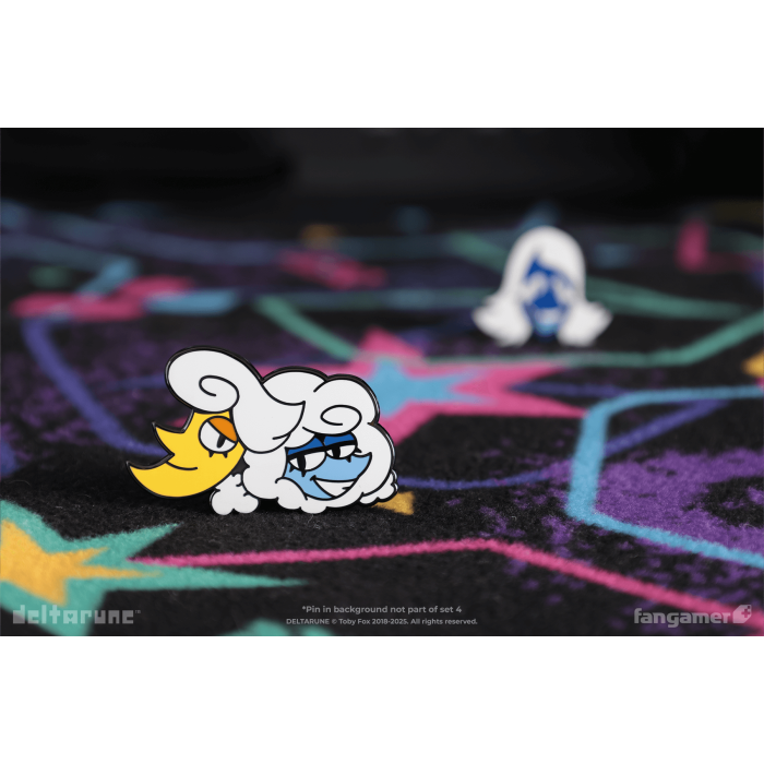 Аксессуары: Набор пинов DELTARUNE (DELTARUNE Character Pin Set 4) от Fangamer в магазине GameBuy, номер фото: 4