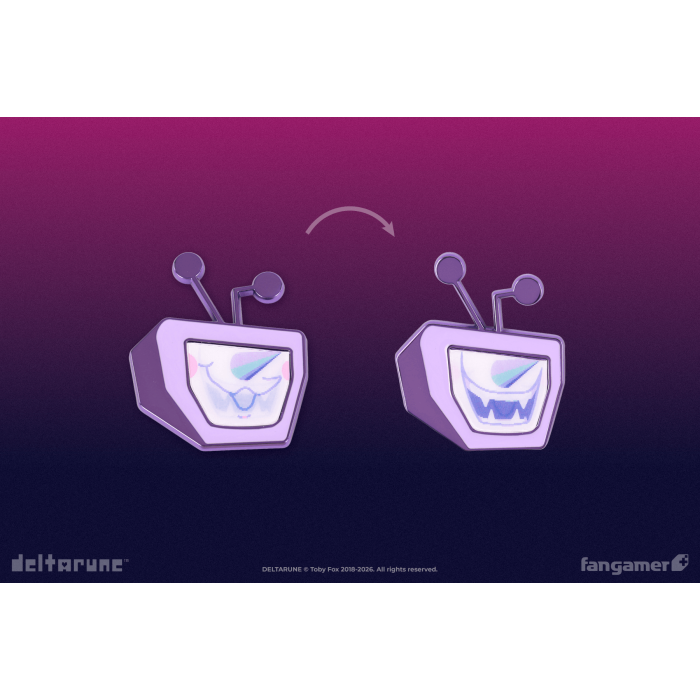 Аксесуари: Пін DELTARUNE (Mr. Tenna Lenticular Pin) від Fangamer у магазині GameBuy