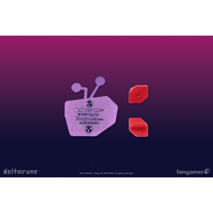 Аксесуари: Пін DELTARUNE (Mr. Tenna Lenticular Pin) від Fangamer у магазині GameBuy, номер фото: 1