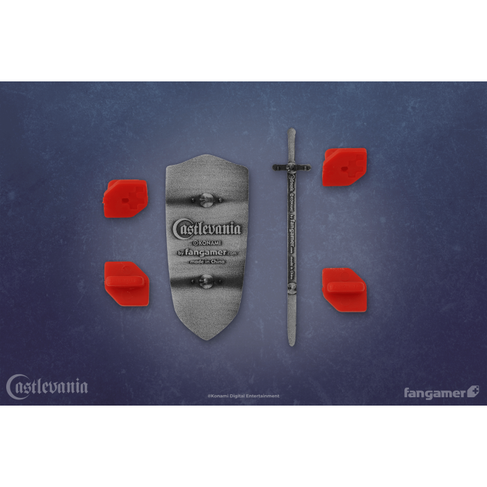 Аксесуари: Пін Castlevania (Alucard Shield & Sword Pin Set) від Fangamer у магазині GameBuy, номер фото: 1