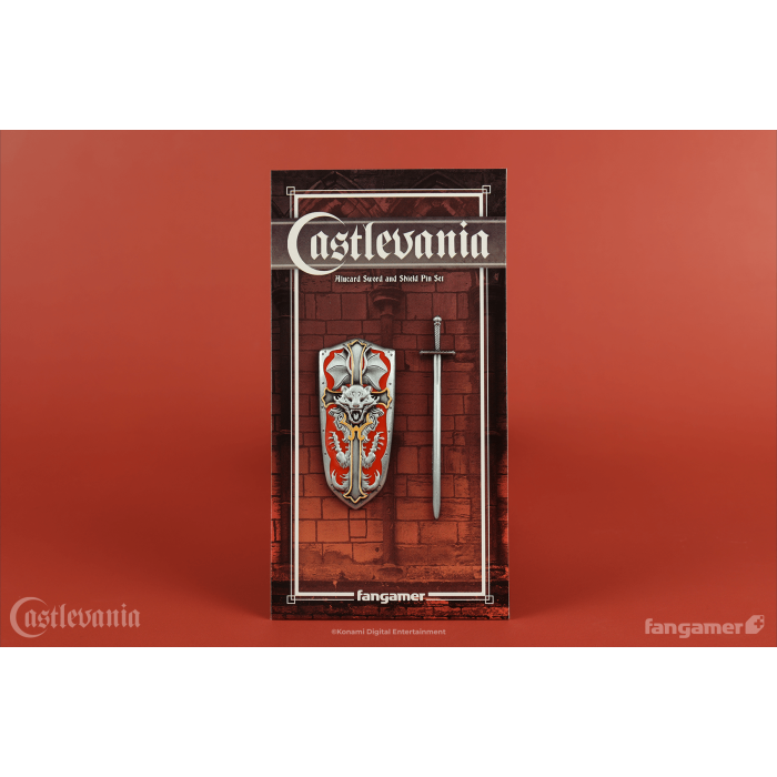 Аксесуари: Пін Castlevania (Alucard Shield & Sword Pin Set) від Fangamer у магазині GameBuy, номер фото: 2