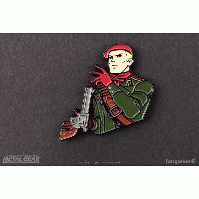 Аксесуари: Пін Metal Gear Solid (Revolving Ocelot Pin) від Fangamer у магазині GameBuy, номер фото: 2