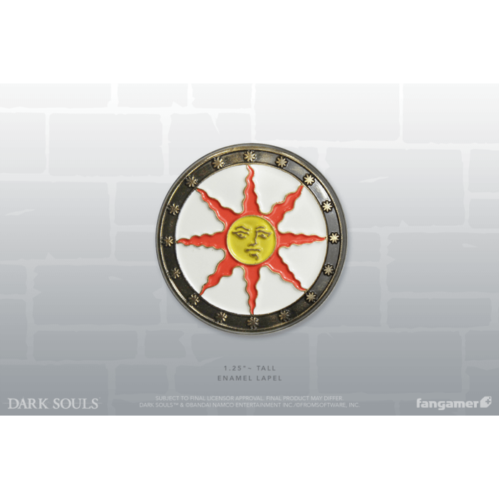 Аксессуары: Пин DARK SOULS (Sunlight Shield Enamel Pin) от Fangamer в магазине GameBuy