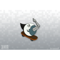 Пин ENA (Skateboarding Moony Pin)