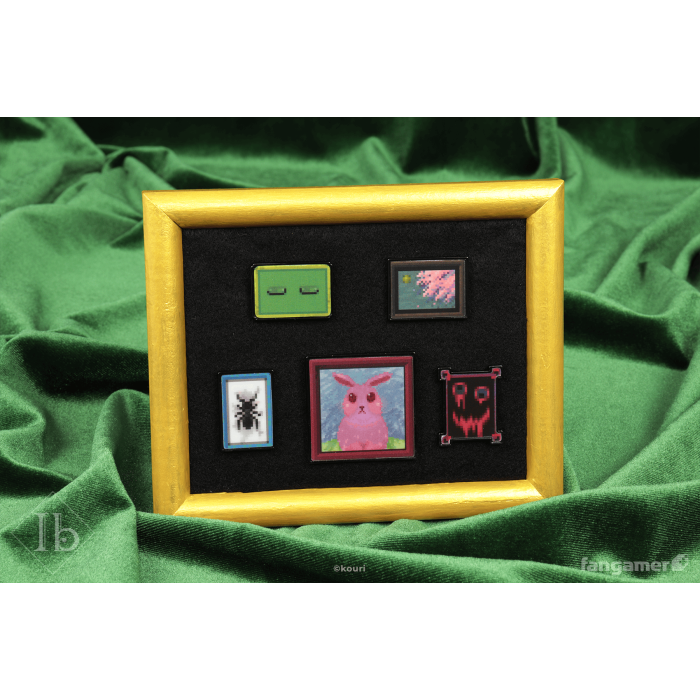 Аксессуары: Пин Ib (Guertena Artwork Lenticular Pin Set) от Fangamer в магазине GameBuy, номер фото: 1
