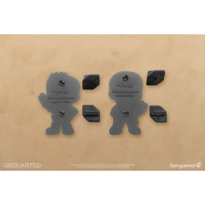 Аксессуары: Набор пинов Uncharted (Nathan and Sully Pin Set) от Fangamer в магазине GameBuy, номер фото: 1