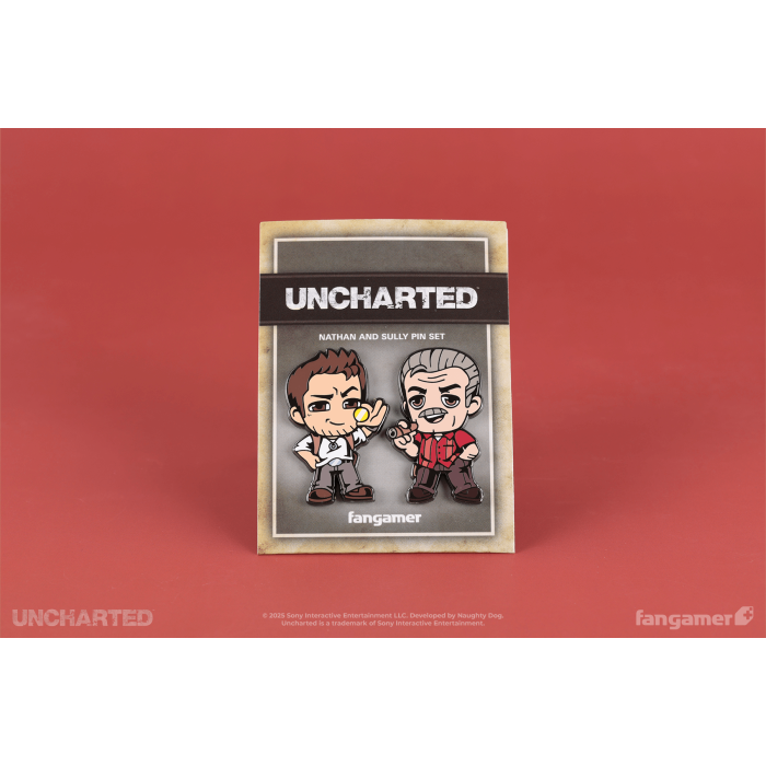 Аксессуары: Набор пинов Uncharted (Nathan and Sully Pin Set) от Fangamer в магазине GameBuy, номер фото: 2