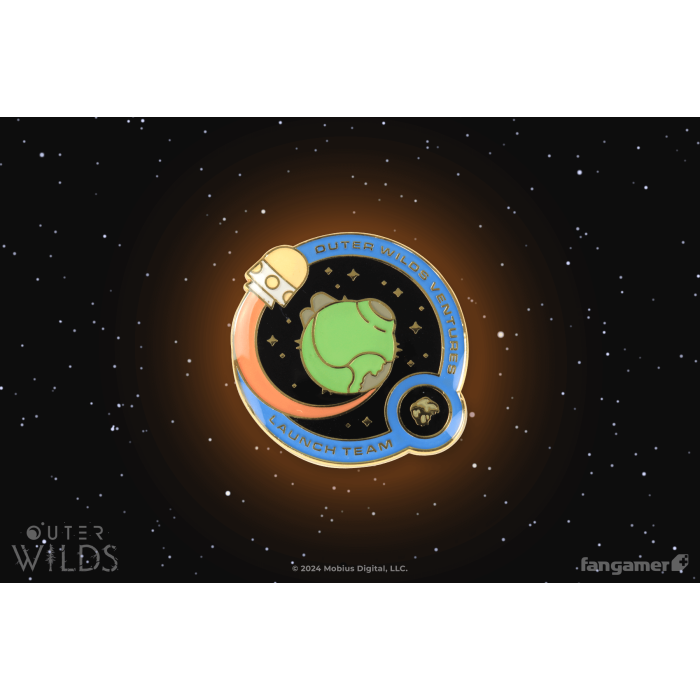 Аксессуары: Пин Outer Wilds (Launch Team Pin) от Fangamer в магазине GameBuy