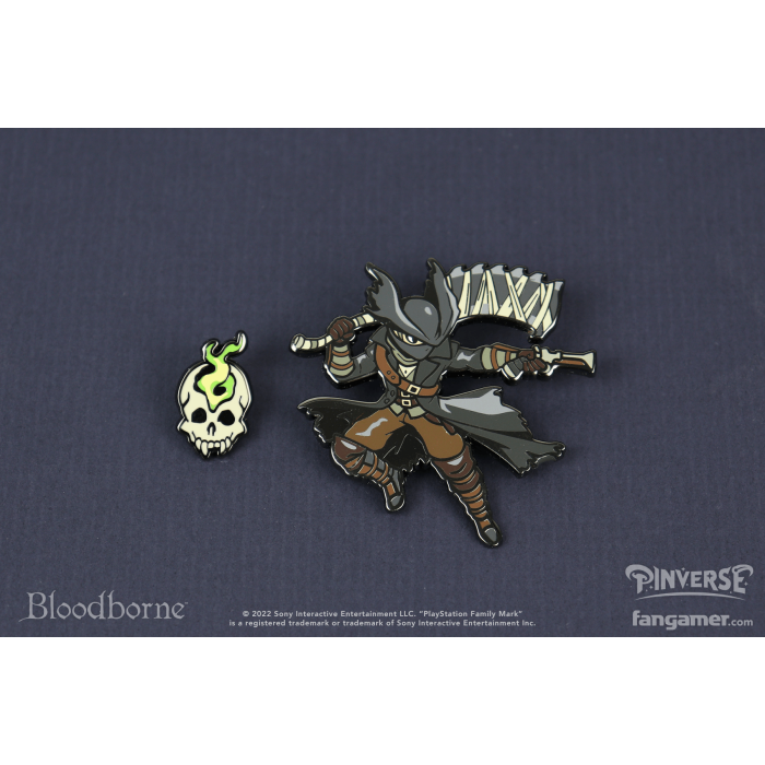 Аксессуары: Набор пинов Bloodborne (The Hunter Pin Pack) от Fangamer в магазине GameBuy, номер фото: 1