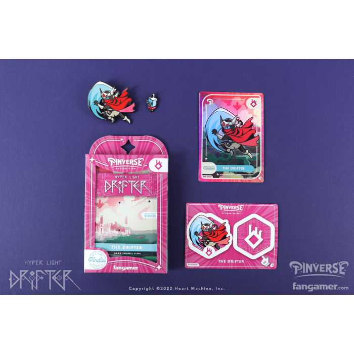 Аксесуари: Пін Hyper Light Drifter (The Drifter Pin Pack) від Fangamer у магазині GameBuy, номер фото: 4