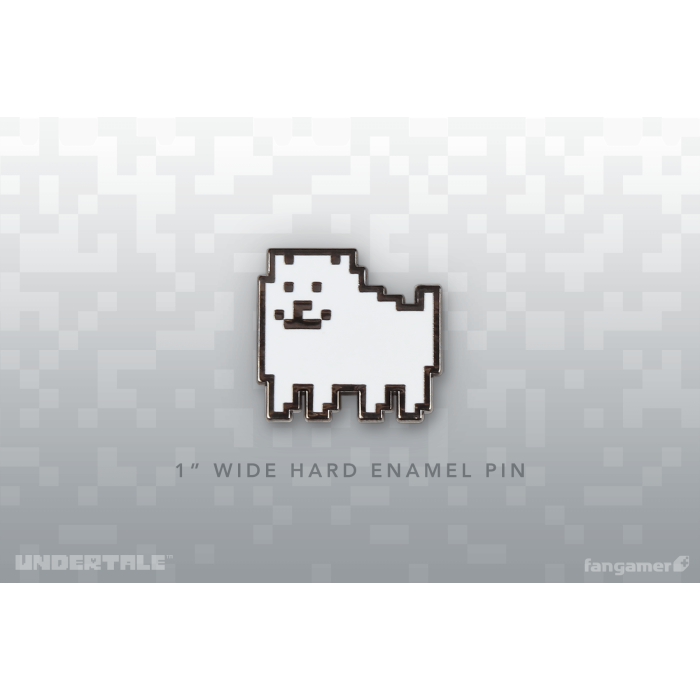 Аксессуары: Пин UNDERTALE (Annoying Dog Lapel Pin) от Fangamer в магазине GameBuy