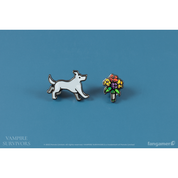 Аксесуари: Пін Vampire Survivors (O'Sole Meeo Pin Set) від Fangamer у магазині GameBuy, номер фото: 2