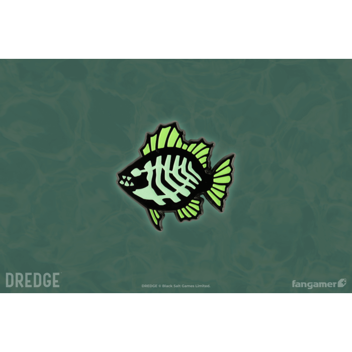 Аксессуары: Пин DREDGE (Voltaic Grouper Glow-in-the-Dark Pin) от Fangamer в магазине GameBuy